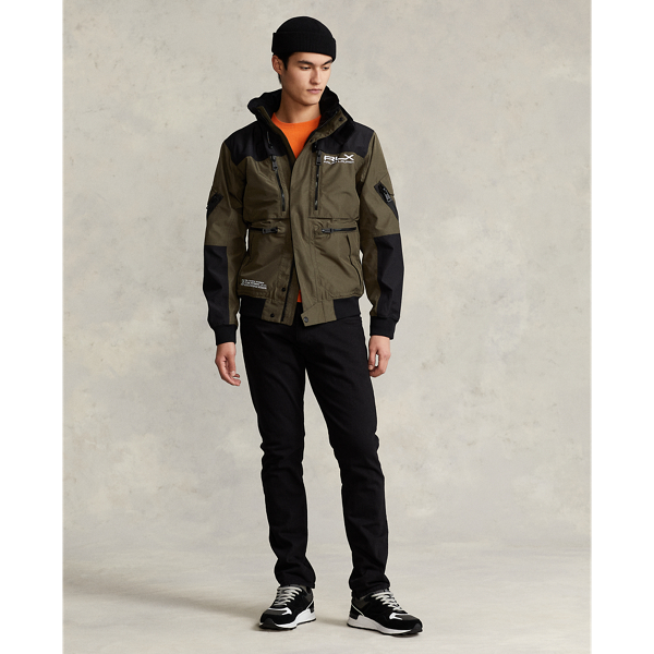 Canopy Olive Water-Repellent Hooded Jacket RLX 4