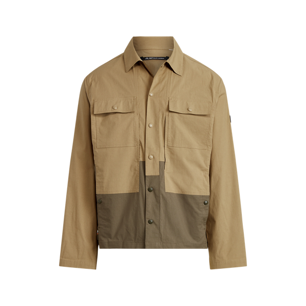 Panelled Stretch Ripstop Overshirt RLX 1