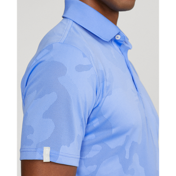 Harbor Island Blue Camo Classic Fit Performance Polo Shirt RLX 6