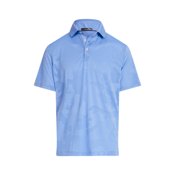 Harbor Island Blue Camo Classic Fit Performance Polo Shirt RLX 2