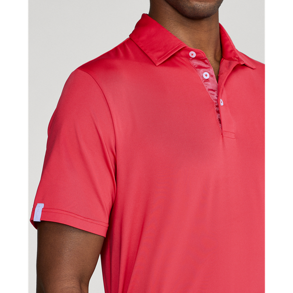 Starboard Red Classic Fit Performance Polo Shirt RLX 6