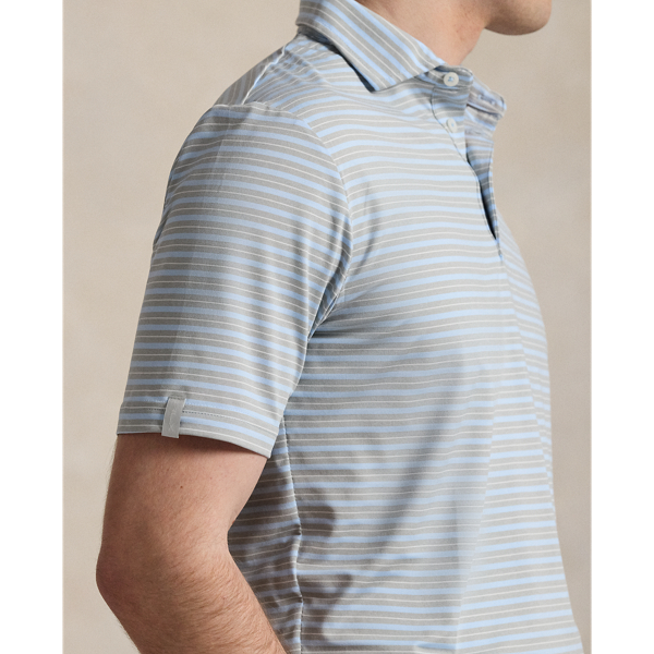 Office Blue Multi Classic Fit Performance Polo Shirt RLX 6