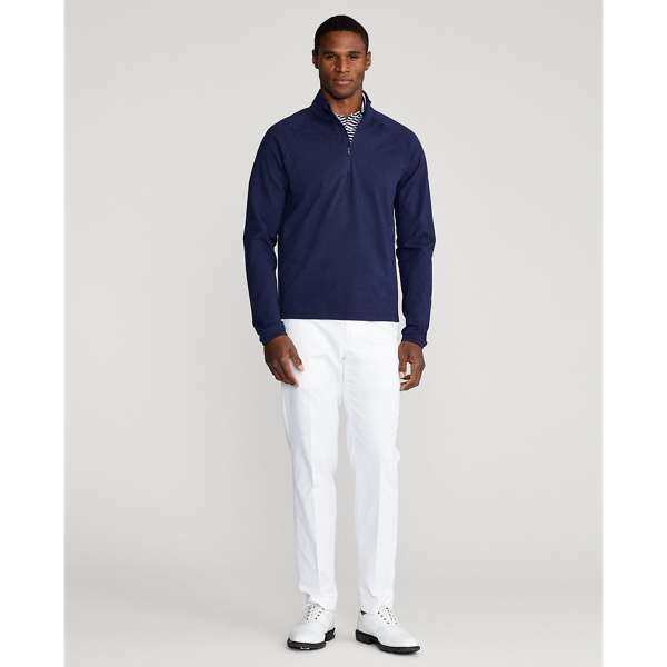 Refined Navy Classic Fit Performance Terry Pullover RLX 4