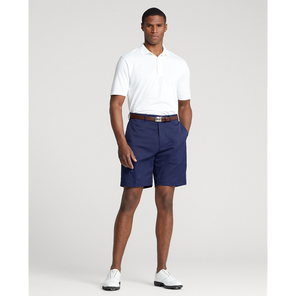 Refined Navy 9-Inch Classic Fit Stretch Twill Short RLX 1