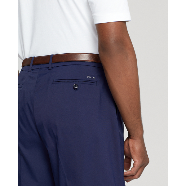Refined Navy 9-Inch Classic Fit Stretch Twill Short RLX 6