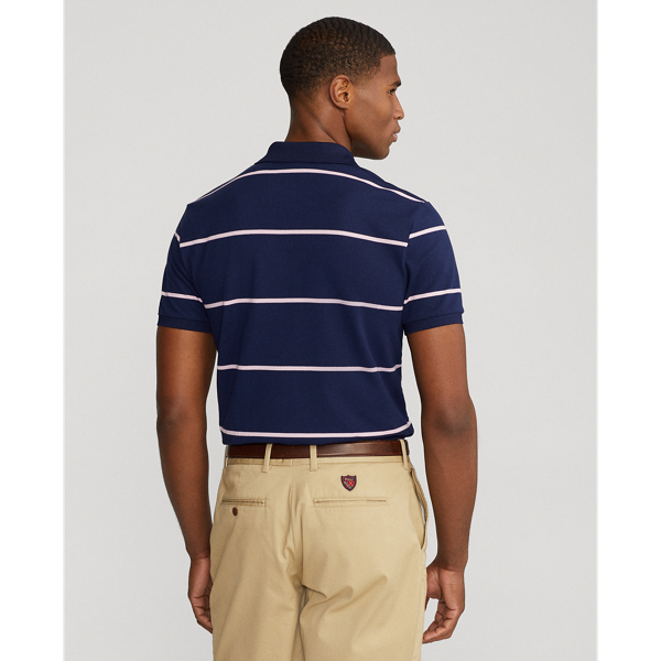 Refined Navy/Taylor Rose Custom Slim Fit Performance Polo Shirt Polo Golf 5