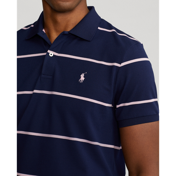 Refined Navy/Taylor Rose Custom Slim Fit Performance Polo Shirt Polo Golf 6