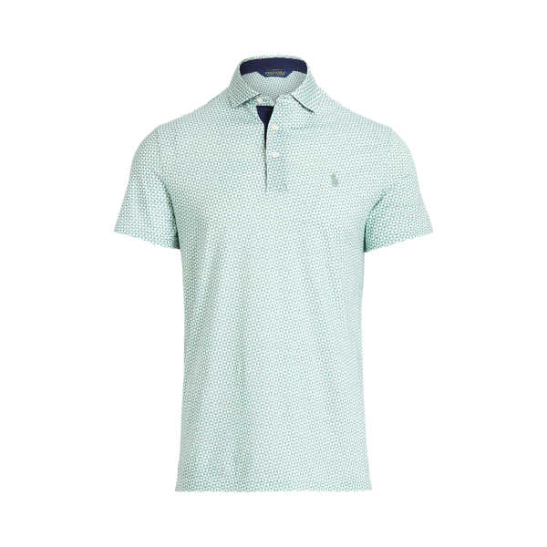 Custom Slim Fit Print Jersey Polo Shirt Polo Golf 1