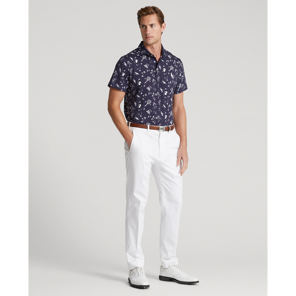 Polo ajust&eacute; &agrave; motif en jersey Polo Golf en Pause week-end 4