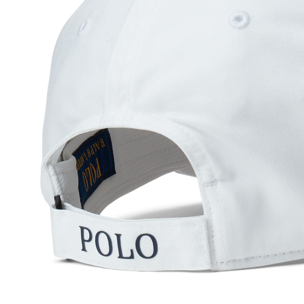 Ceramic White Twill Ball Cap Polo Ralph Lauren 3
