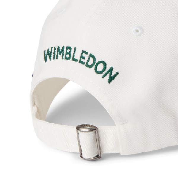 Deckwash White Wimbledon Chino Ball Cap Polo Ralph Lauren 3