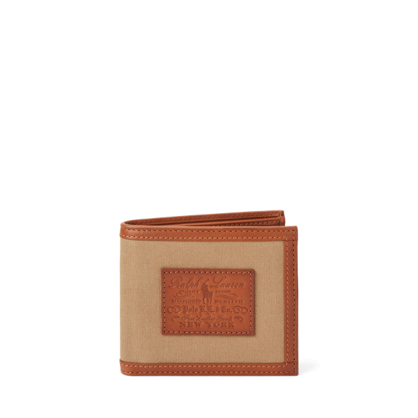 Heritage Canvas and Leather Wallet