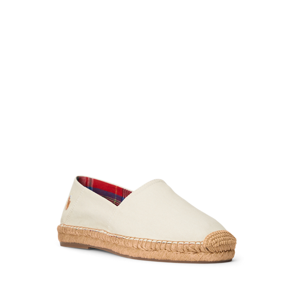 Birch Cevio Cotton Canvas Espadrille Polo Ralph Lauren for summer 2