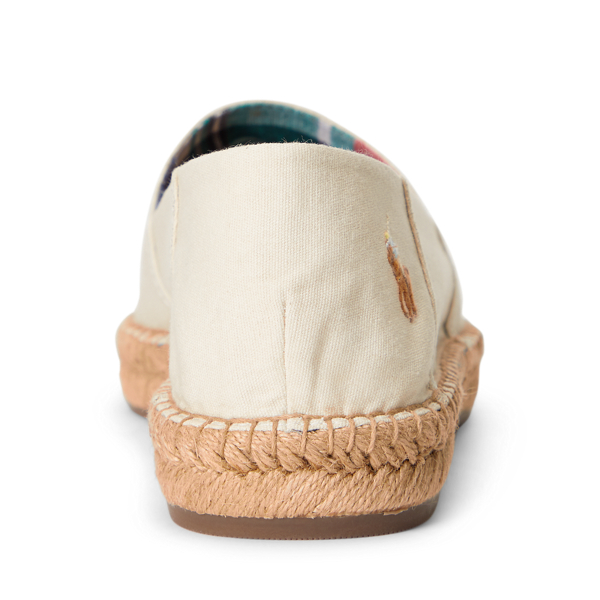 Birch Cevio Cotton Canvas Espadrille Polo Ralph Lauren for summer 3