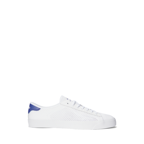 Nelson Leather-Trim Mesh Sneaker