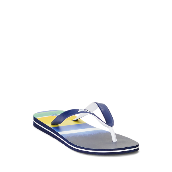 Ombre Stripe Bolt Ombr&eacute; Flip-Flop Polo Ralph Lauren 2