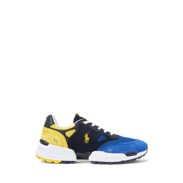 Jogger Suede & Mesh Trainer Polo Ralph Lauren 1
