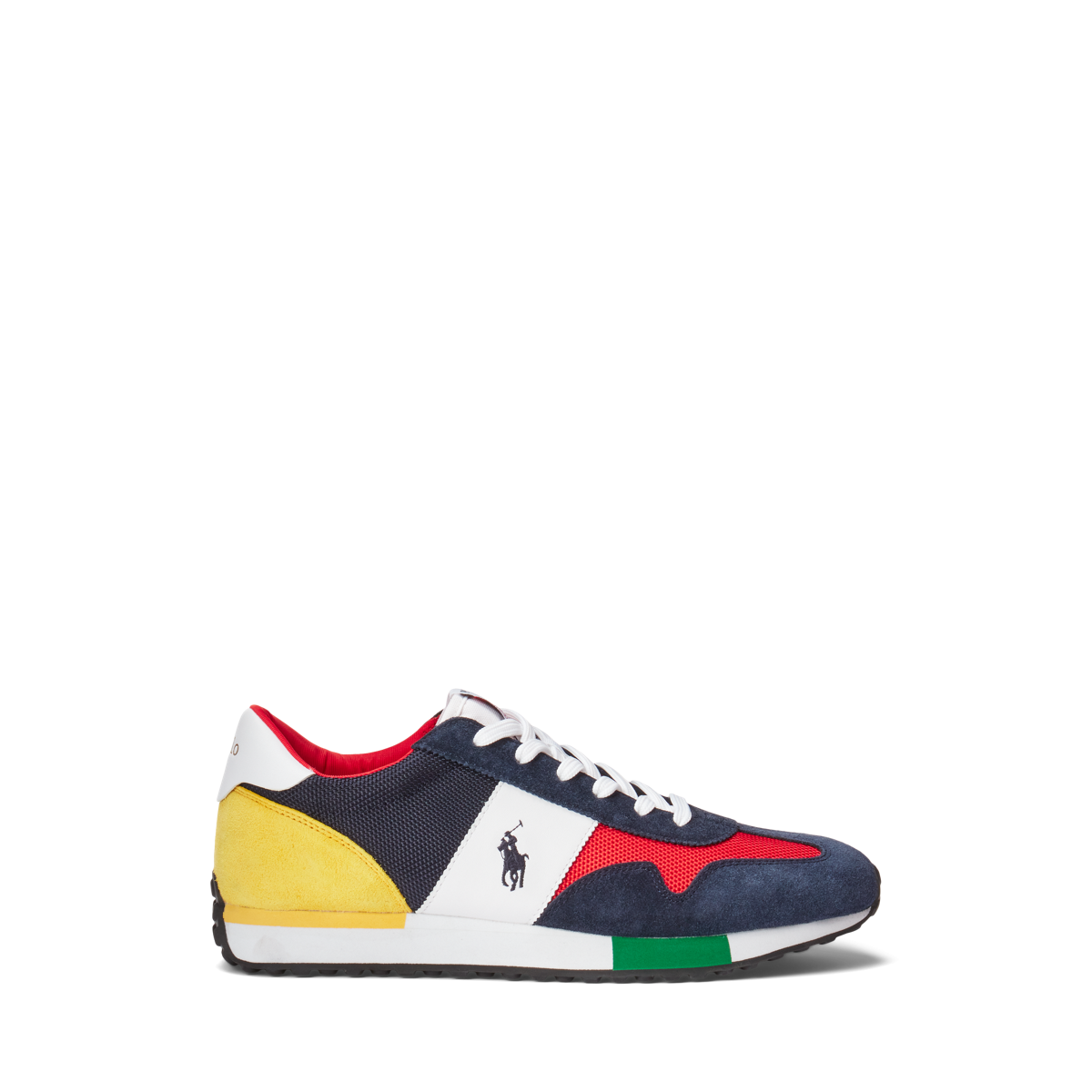 POLO RALPH LAUREN Train 85革のスニーカー Amazon.co.jp: POLO RALPH LAUREN メンズ トレイン 85 レザー