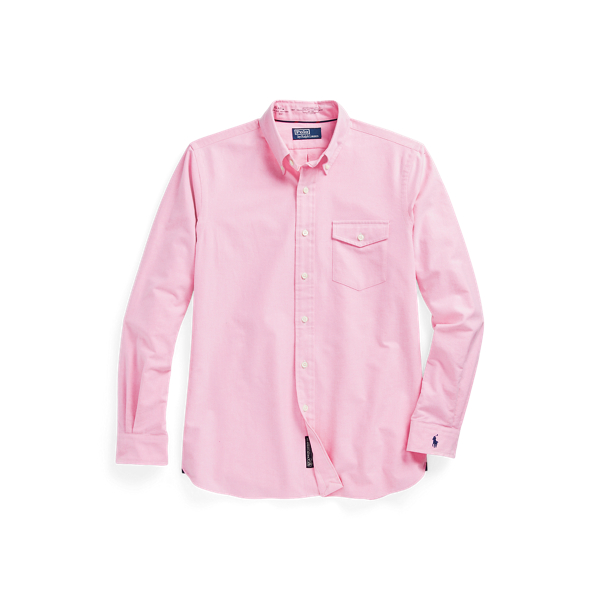 Tシャツ・カットソー Ralph Lauren FW24 Oxford shirt Custom fit (710792041 001) Tシャツ・カットソー Ralph Lauren FW24 Oxford shirt Custom