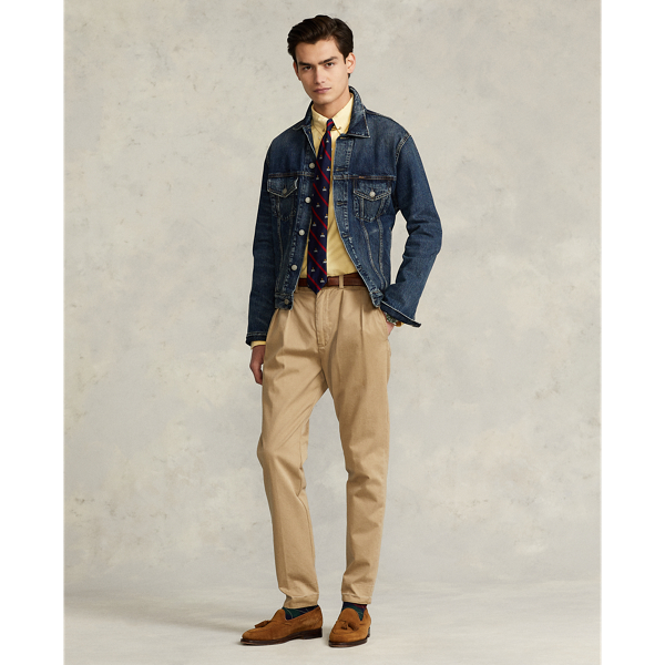Custom fit Oxford overhemd Polo Ralph Lauren in Geel oxford 4