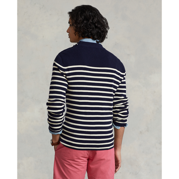 Jersey de algod&oacute;n y cachemira con rayas Polo Ralph Lauren en Azul marino multicolor 5