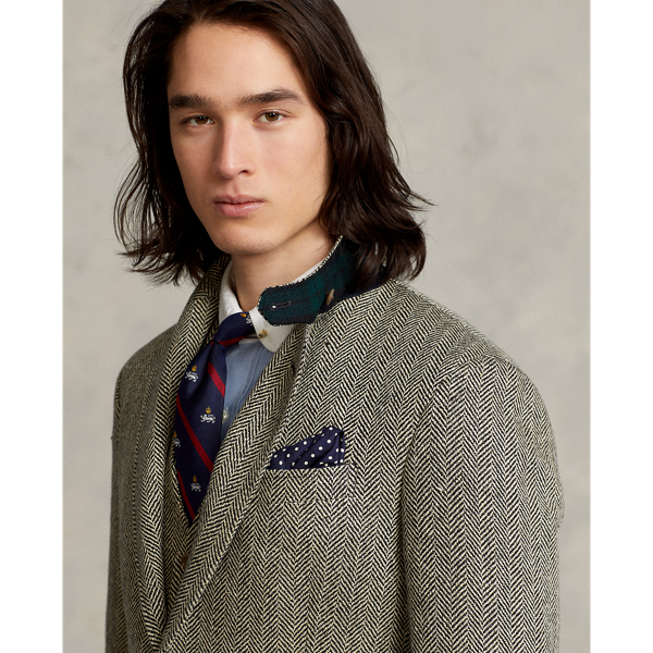 Polo Ralph Lauren herringbone-pattern Sport Coat | Brown | FARFETCH
