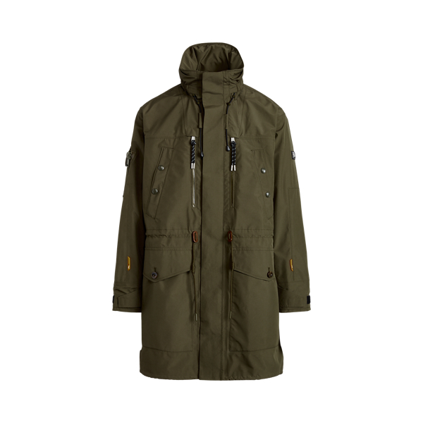 Parka &agrave; capuche&nbsp;hydrofuge RLX en 1