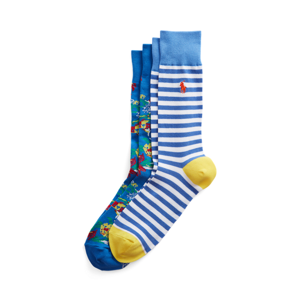 Tropical Trouser Sock 2-Pack