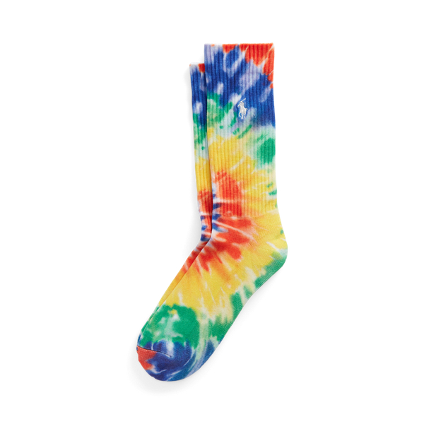 Crew-Socken mit Batikmuster