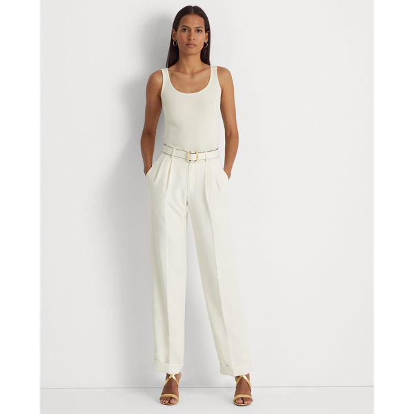 Tanktop aus Stretchbaumwolle Lauren in Mascarpone-Creme 4