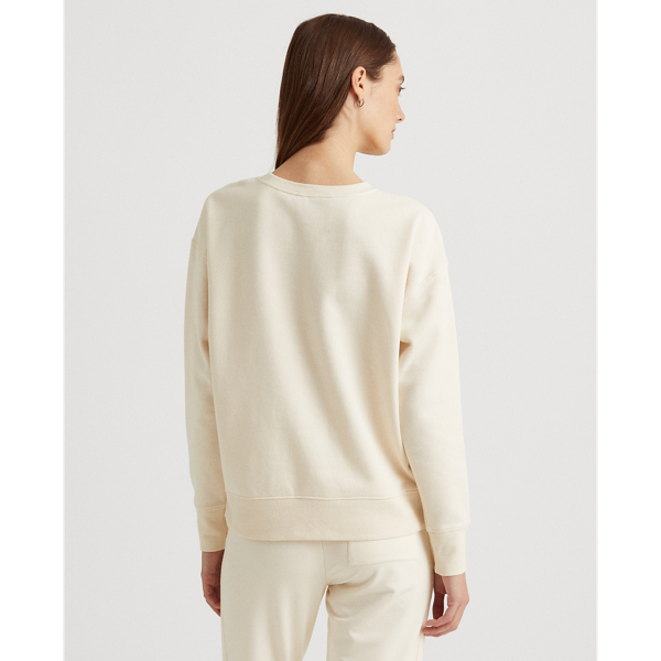 Mascarpone Cream Fleece Pullover Lauren 5