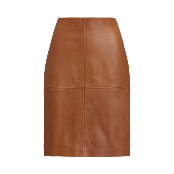 Lambskin Pencil Skirt Lauren Petite 1