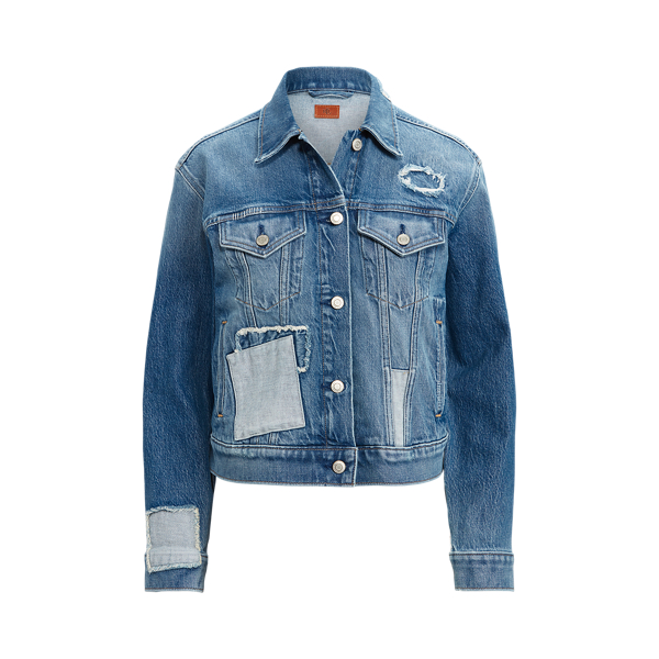 ジャケット・アウター POLO RALPH LAUREN patchwork denim jacket Patchwork Denim Jacket for Women | Ralph Lauren