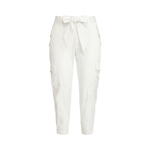Micro-Sanded Twill Cargo Pant Lauren Woman 1