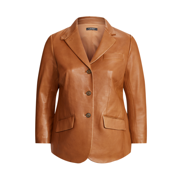 Lambskin Blazer Lauren Woman 1