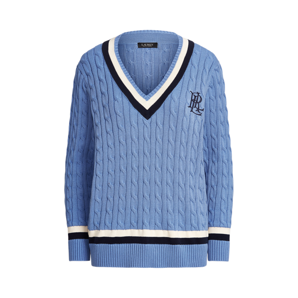 Cable-Knit Cricket Jumper Lauren Woman 1