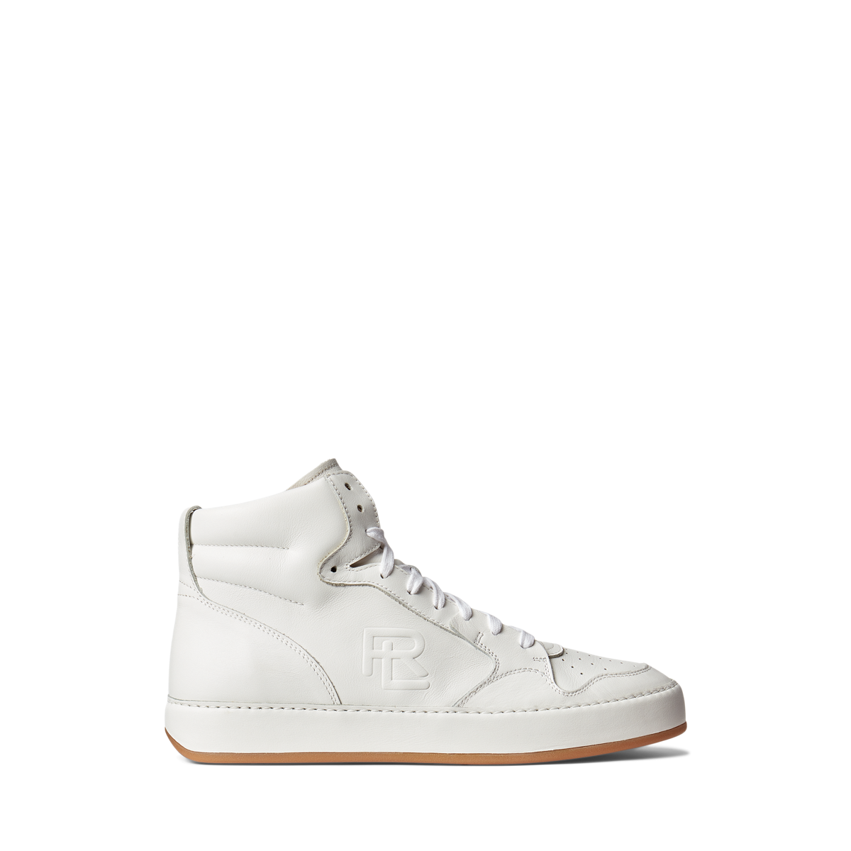 ラルフローレン、Jaemyn カーフスキン ハイトップ スニーカー Jaemyn Calfskin High-Top Sneaker | Ralph Lauren