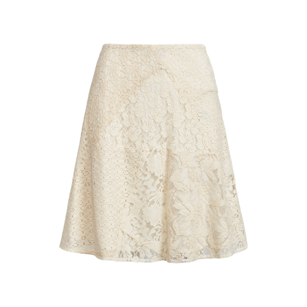 Jupe patchwork en dentelle Lauren en 1