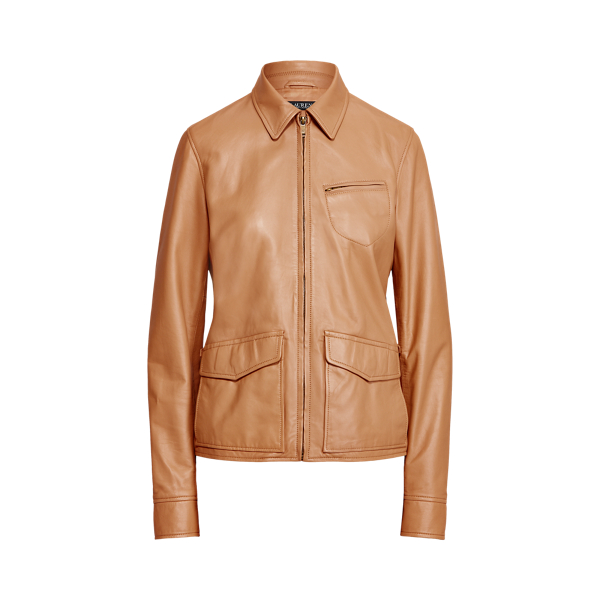 Lambskin Moto Jacket Lauren 1