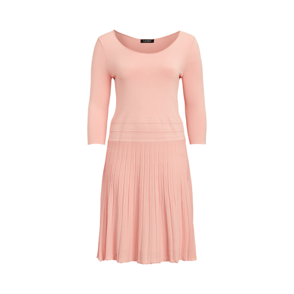 Vestido de punto con manga tres cuartos Lauren Woman en 1