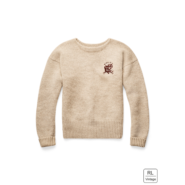Pull &agrave; &eacute;cusson vintage (1988) - Taille M