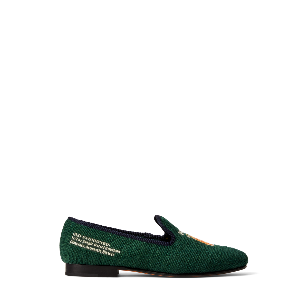 Paxton Polo Bar Needlepoint Slipper