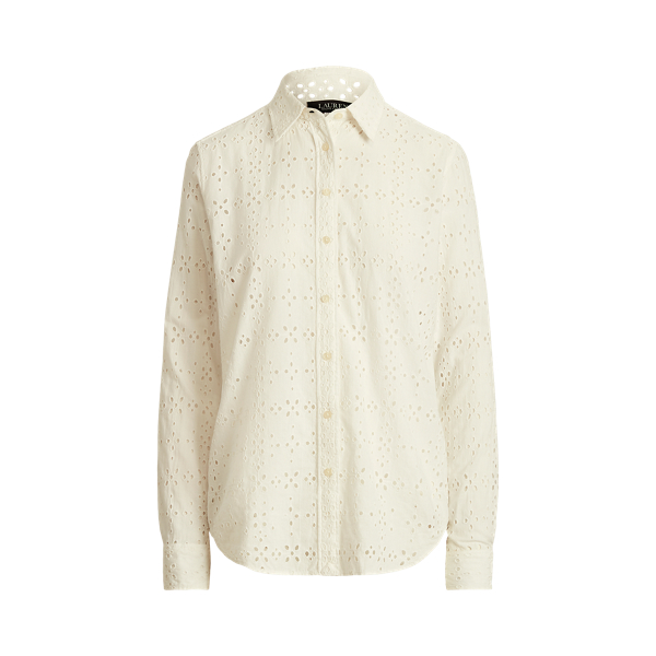 Eyelet Cotton Shirt Lauren 1