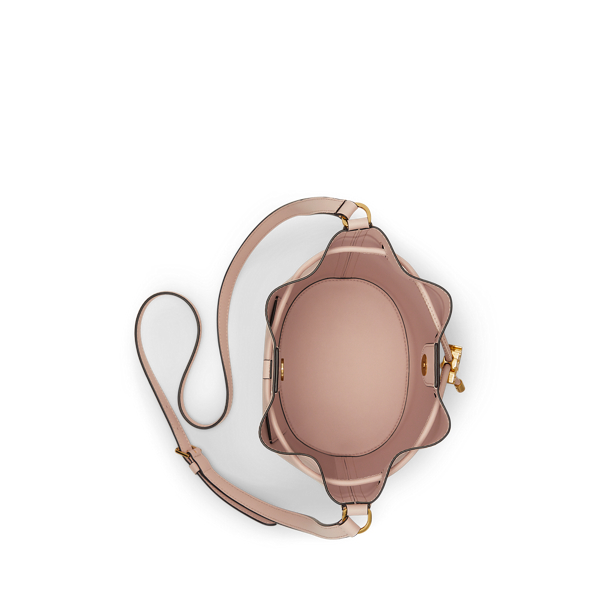 Blush Leather Medium Andie Drawstring Bag Lauren 5