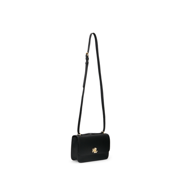 Pebbled Leather Medium Sophee Bag Lauren en Black 3