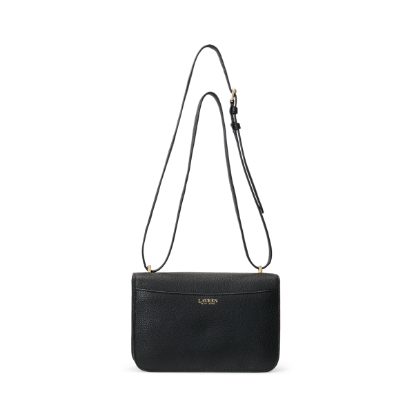 Pebbled Leather Medium Sophee Bag Lauren en Black 5