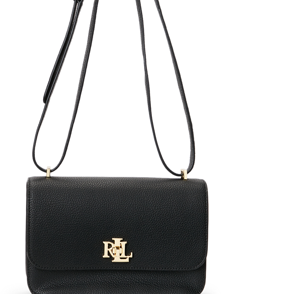 Pebbled Leather Medium Sophee Bag Lauren en Black 6