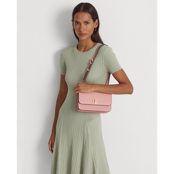 Rose Tan Pebbled Leather Medium Sophee Bag Lauren 6