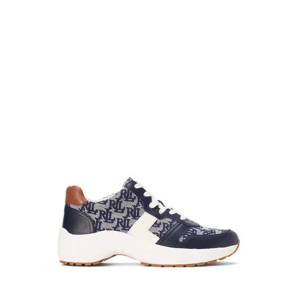 Rylee Monogram Jacquard Sneaker
