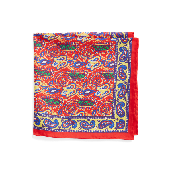 Paisley Silk Bandanna